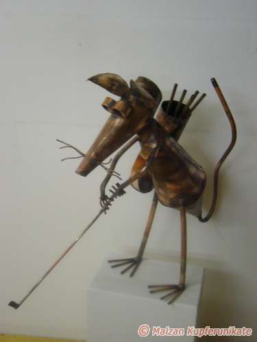 Golfer-Maus